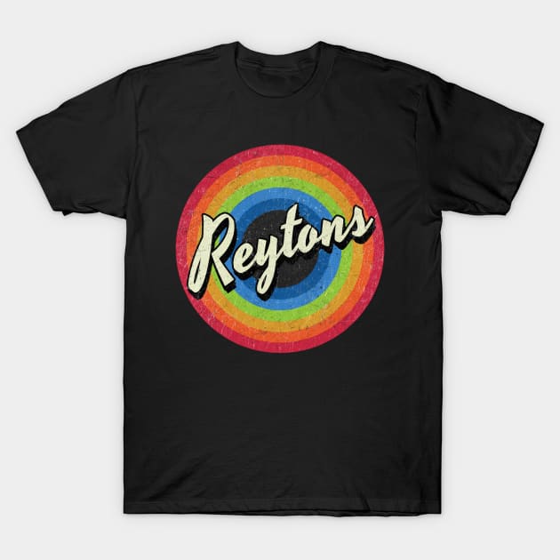 Vintage Style circle - the Reytons T-Shirt by henryshifter